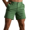 thumbnail image 1 of JTieacloth Cotton Drawstring Cargo Shorts Mens Summer Solid Color Pants Pocket Drawstring Loose Quick Dry Casual Sports Running Straight Shorts Beach Pants,Green, 1 of 6