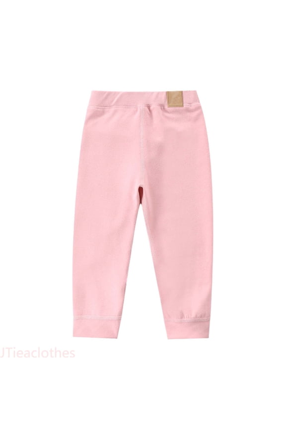 Girls Cute Pants Children's German Pants Boys And Girls Autumn/Winter Warmth Thickened Trousers Medium To Large Child Sizes Base Layer Leggings,Sizes 150