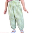 thumbnail image 1 of JTieacloth Girls Cute Pants Toddler Baby Girl Boy Classic Pants Plaid Elastic Jogger Gingham Long Pants Summer Fall Harem Pants,Sizes 18-24 Months, 1 of 5