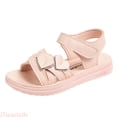 thumbnail image 1 of JTieacloth Girls Sandals For Everyday Wear Breathable Lightweight Comfortable Casual Outdoor School Shoes For Kids Ages 3 13 Girls Flat Sandals,Sizes 12 Little Kid(5-6 Years), 1 of 7