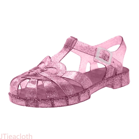 JTieacloth Girls Sandals For Toddlers And Kids Breathable Open Toe Casual Shoes For Daily Wear Outdoor Play Summer Spring Fashion Footwear Summer Flat Sandals,Sizes 2.5 Big Kid(9.5-10 Years)