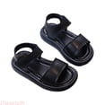 thumbnail image 1 of JTieacloth Girls Sandals For Toddlers And Kids Comfortable Casual Party Wear Breathable Soft Sole Everyday Footwear For Ages 1 6 Years Girls Flat Sandals,Sizes 7.5 Little Kid(2-2.5 Years), 1 of 7