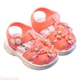 thumbnail image 1 of JTieacloth Girls Sandals For Toddlers And Kids Summer Outdoor Play Comfortable Breathable Lightweight Casual Walking Shoes With Sole Casual Sandals Kids,Sizes 9 Little Kid(3-3.5 Years), 1 of 5