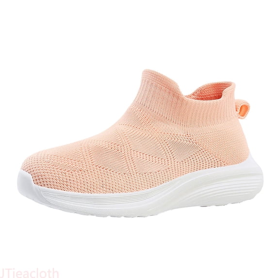 JTieacloth Girls Sneakers For Kids Lightweight Breathable Mesh Running Shoes Comfortable Casual Sports Shoes For Girls And Boys Age 4 12 Sneakers Shoes,Sizes 11 Little Kid