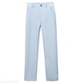 thumbnail image 1 of JTieacloth Girls Uniform Pants Girls Pants Kids Dress Pants High Stretchy With Pockets Size 5 14 Years,Sizes 11-12 Years, 1 of 5