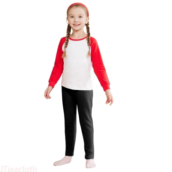 JTieacloth Girls Wide Pants Girls' Spring And Autumn Solid Color Woolen Warm Pants,Sizes 18-24 Months