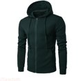 thumbnail image 1 of JTieacloth Hoodies Sweatshirts for Mens Menâs NuBlend Hoodies & Sweatshirts Cotton Blend Sizes S 3X(Green,L), 1 of 3