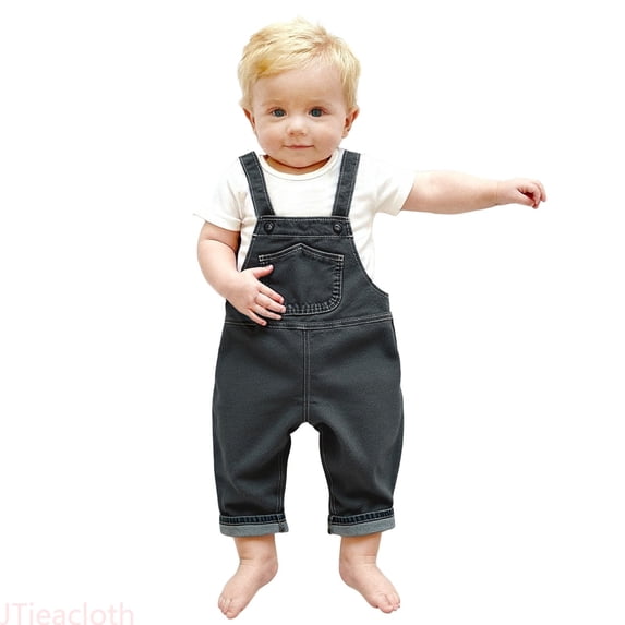 JTieacloth Jeans for Girls Baggy Stylish Girls Denim Overalls Versatile Casual Jumpsuit For Toddlers And Kids Soft Comfortable Durable Overalls With Adjustable Straps,Sizes 6-7 Years