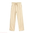 thumbnail image 1 of JTieacloth Joggers Active Sweatpants Girls Athletic Pants Straight Leg Joggers Loose Fit Casual Trousers For Teen Girls Youth Wear Comfy Stretch Fabric Everyday School Sportswear,Sizes 15-16 years, 1 of 5