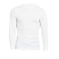 thumbnail image 1 of JTieacloth Knitted Pullover Sweaters Men's Autumn Winter Casual Brushed O Neck Long Sleeve Base Shirt Top Blouse(White), 1 of 4