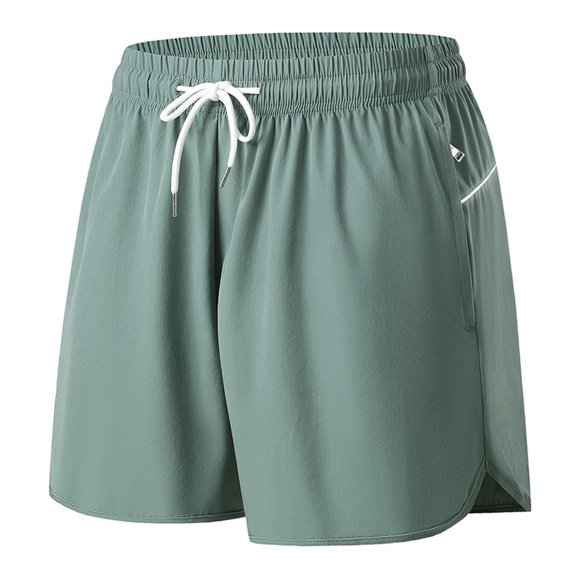 JTieacloth Lightweight Shorts for Men Men's Summer Casual Fluorescent Striped Shorts,Green