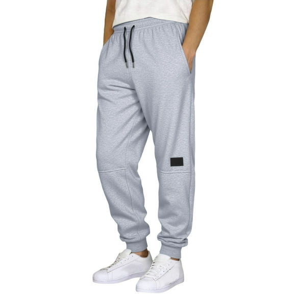 JTieacloth Lightweight Trousers for Men Men's Casual Pants Fleece Lined Slim Fit Daily Wear Comfortable And Stylish For Fall And Winter Season Gray