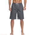 thumbnail image 1 of JTieacloth Men'S Quick Drying Swimming Trunks With Mesh And Beach Board Shorts With Pockets Summer Mens Cargo Shorts Gray, 1 of 4