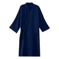 thumbnail image 1 of JTieacloth Men's Nightshirts Japanese Couples Robe And Kimono Men's Large Size Lace Up Hanbok Yukata Sweating Clothes Blue, 1 of 3