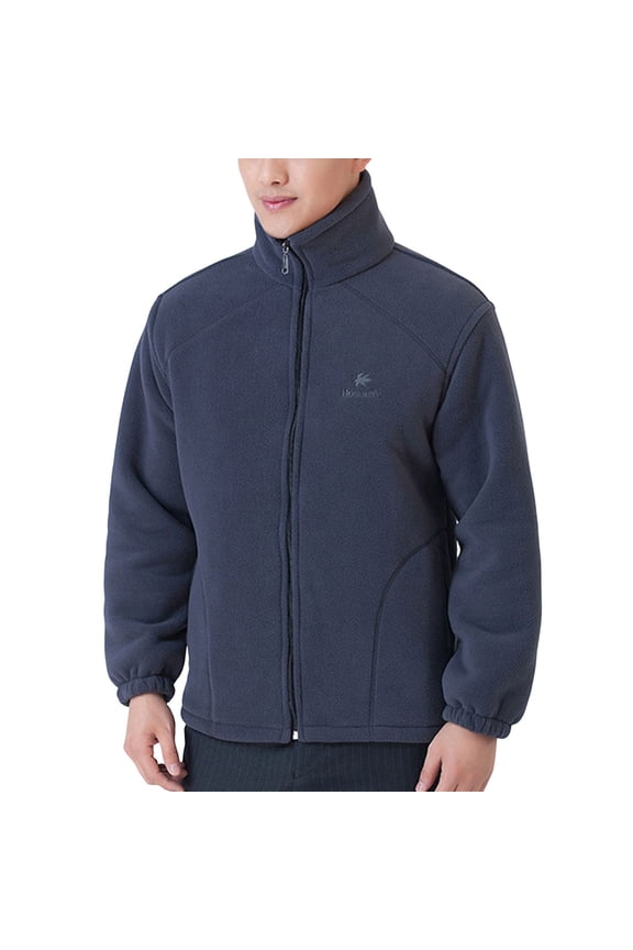 Men's Outerwear Coats Spring And Autumn Men's Jacket Coat Casual Workwear Cardigan Hundreds Of Men's Clothing Gray