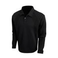 thumbnail image 1 of JTieacloth Mens Button Closure Shirt Men's Lapel Long Sleeved Shirt Black XXL, 1 of 4