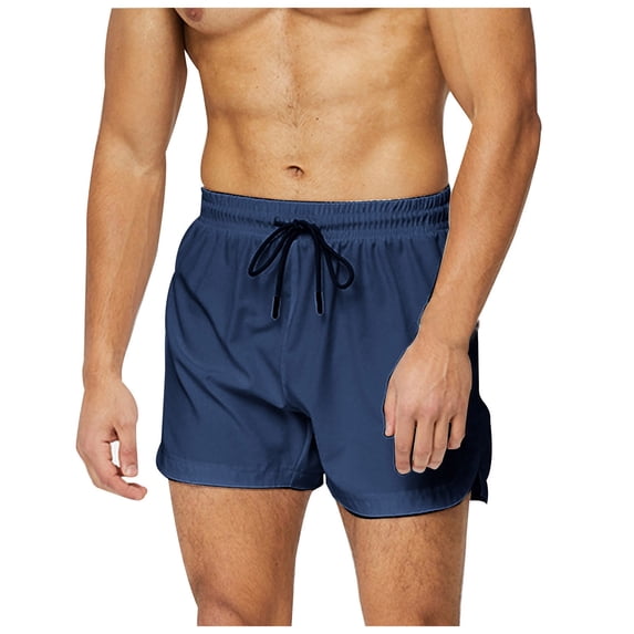 JTieacloth Mens Cargo Short Mens Running Gym Exercise Shorts With Pockets,Blue