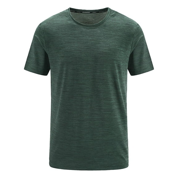 JTieacloth Mens Casual T Shirts Summer Round Neck Short Sleeve T Shirt Men'S Lightweight Outdoor Green Sportswear Camo