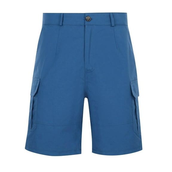 JTieacloth Mens Elastic Waist Shorts Men's Classic Cargo Stretch Short,Blue