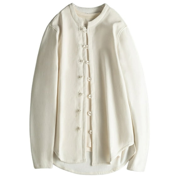 JTieacloth Mens Regular Fit Button Down Shirts Men's Long Sleeved Shirt Holiday Fashion Shirt Men's And Linen Long Sleeved Shirt White