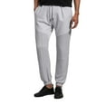 thumbnail image 1 of JTieacloth Mens Relaxed Fit Pants Men's Summer Thin Fashion Solid Color Loose Imitation Sports Lace Up Splicing Sweat Pants Gray, 1 of 6