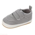 thumbnail image 1 of JTieacloth Spring And Summer Children Baby Toddler Shoes Boys And Girls Casual Shoes Flat Bottom Light Breathable Comfortable Solid Color Hook Loop Walking Running Sneakers,Sizes 4 Toddler, 1 of 6