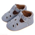 thumbnail image 1 of JTieacloth Summer Children Toddler Shoes Girls Sports Flat Bottom Non Lightweight Hollow Out Breathable Comfortable Solid Color Simple Summer Style Walking Sneakers,Sizes 6 Toddler, 1 of 6