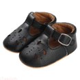 thumbnail image 1 of JTieacloth Summer Children Toddler Shoes Girls Sports Flat Bottom Non Lightweight Hollow Out Breathable Comfortable Solid Color Simple Summer Style Walking Sneakers,Sizes 4 Toddler, 1 of 6