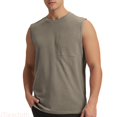 thumbnail image 1 of JTieacloth Summer Tank Tops for Men Men's Workout Tank Top Sleeveless Athletic Shirt Breathable Comfortable Fitness Running Gym Activewear(Gray,XXXXXL), 1 of 4