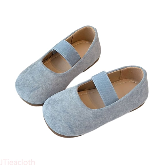 JTieacloth Toddler Girls Mary Jane Flower Girl Dress Shoes School Wedding Party Shoes Flats Dress Shoes,Sizes 7.5 Little Kid