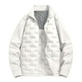 thumbnail image 1 of JTieacloth Warm Winter Coats Men's Winter Jackets Lightweight Down For Couples Thermal Insulation Casual Wear Down Feather Coat White, 1 of 4
