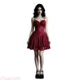 thumbnail image 1 of JTieacloth Womens Mini Dress Gothic Lace Slip Dress Strap Nightgown Party Medieval Dress Up Party Outfit, 1 of 5