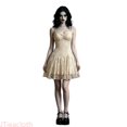thumbnail image 1 of JTieacloth Womens Mini Dress Gothic Lace Slip Dress Strap Nightgown Party Medieval Dress Up Party Outfit, 1 of 5