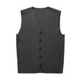 thumbnail image 1 of JTieacloth Workout Shirts Male Knitwear Shoulder Vests Fashion Trends Sleeveless Vests, 1 of 6