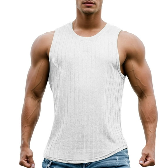 JTieacloth Workout Tops for Men with Sayings Men's Slim Fit Workout Tank Top Gym Sleeveless Shirt Breathable Wicking Athletic Compression Vest For Training Running Casual Wear