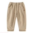thumbnail image 1 of JTieaclothes Boys Casual Loose Fit Long Pants With Pockets Comfortable Elastic Waist Trousers For Kids Age 3 10 Years Daily Wear School Play,Boys Pants Sizes 6-7 Years, 1 of 6