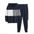 thumbnail image 1 of JTieaclothes Boys Fall Winter Outfits Sets Long Sleeve Hoodie and Pants 2PC Sets for Kids Boys,Boys Outfit Sets Sizes 7-8 Years, 1 of 6