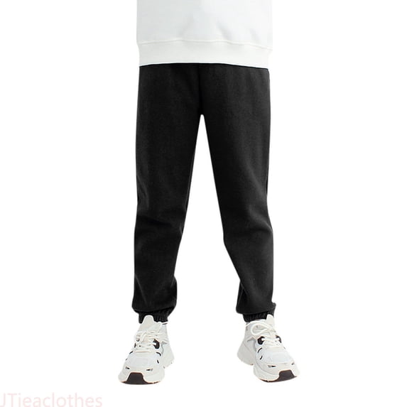 JTieaclothes Boys Girls Solid Pants Jogger Sweatpants With Pockets Warm Kids Trousers Casual Pants,Boys Pants Sizes 4-5 Years