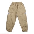 thumbnail image 1 of JTieaclothes Boys Kids Summer Casual Cargo Pants Loose Joggers Pants For Sports School Activewear,Boys Pants Sizes 9-10 Years, 1 of 6