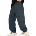 thumbnail image 1 of JTieaclothes Boys Outdoor Hiking Pants Windproof Snow Trousers For Kids With Reinforced Knees Pocket Cargo Design For All Seasons Adventure,Boys Pants Sizes 15-16 Years, 1 of 5