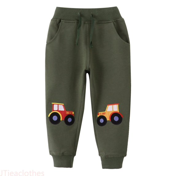 JTieaclothes Boys Pants For Toddlers And Kids Comfortable Casual Sport Jogger Pants With Embroidery And Ankles For Daily Wear And Outdoor Activities,Boys Pants Sizes 2-3 Years