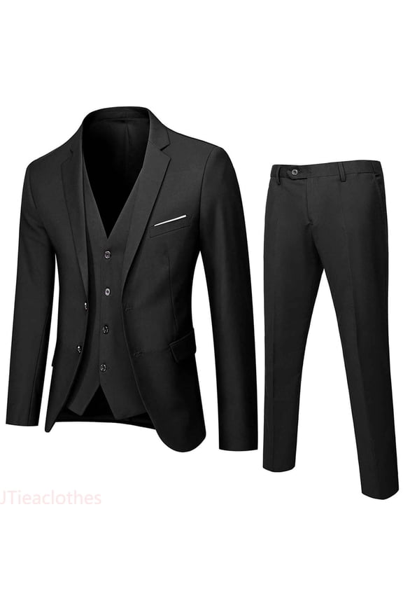 Boys Slim Fit Suits for Boy 3Pcs Suit Set Kids Dresswear for Formal Wedding,Boys Outfit Sets Sizes 11-12 Years