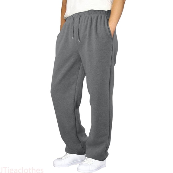 JTieaclothes Boys Sweatpants Elastic Waist Athletic Joggers Baggy Straight Leg Casual Pants Sweat Pants with Pockets,Boys Pants Sizes 9-10 Years