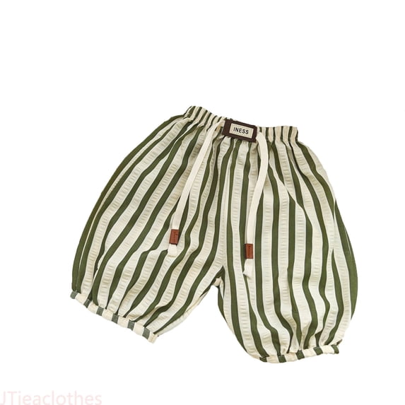 JTieaclothes Kids Baby Girl Minimalist Striped Pants Daily Elastic Waist Pants,Boys Pants Sizes 2-3 Years