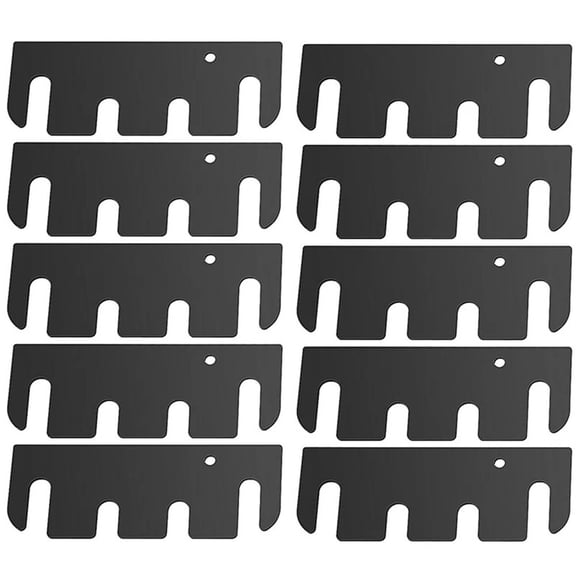 JUANCHENG 10 Pack Stainless Steel Door Hinge Shim Kit for Maintaining Door Performance