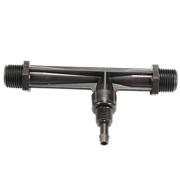 JUANCHENG 12 inch Venturi Fertilizer Injector for Agricultural Irrigation Systems with 1/2 inch Inlet Outlet Thread Connection