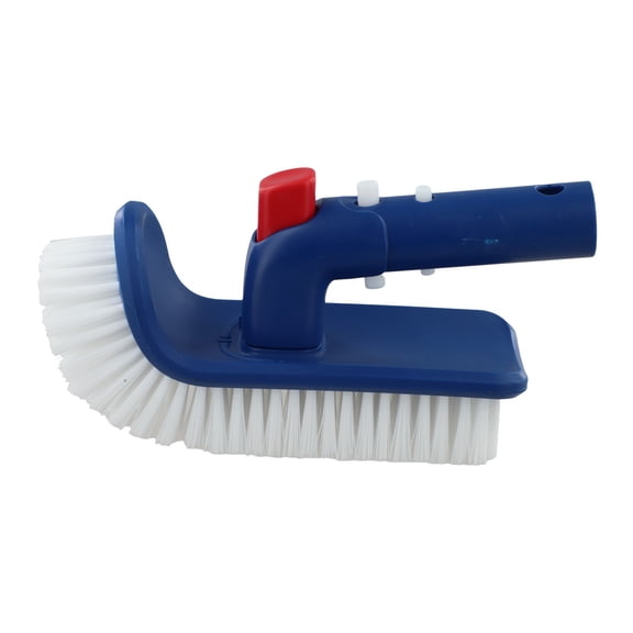 JUANCHENG 180 Degree Rotating Handle Brush for Pool Steps Corners and Ladder Cleaning