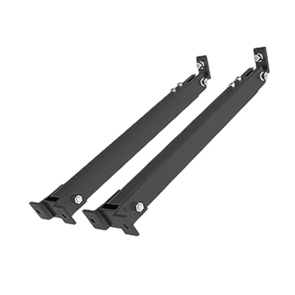 JUANCHENG 2PCS Adjustable Aluminium Solar Bracket Set For Flat Roofs Adjustable Individually 390 To 693 Mm Balcony Power Station Bracket