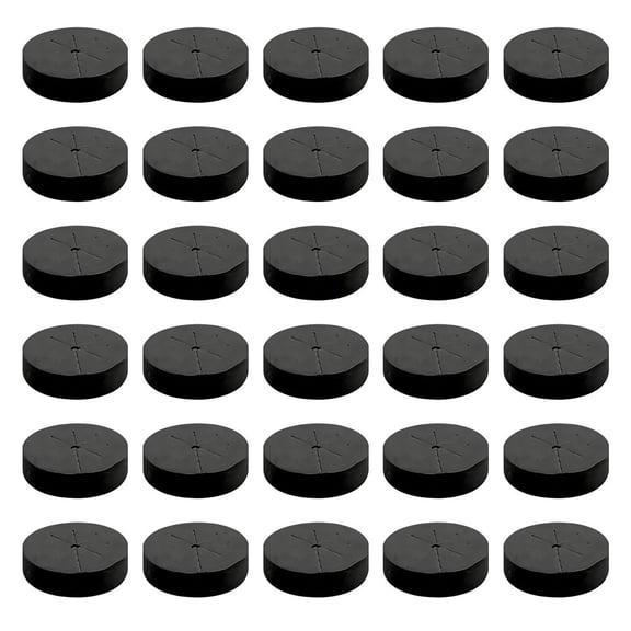 JUANCHENG 30Pcs Planted Sponges Foam Cloner Fits Net Pots 8-spoke Cloning Collars For DIY Cloner Plant Vegetables Germination Starting