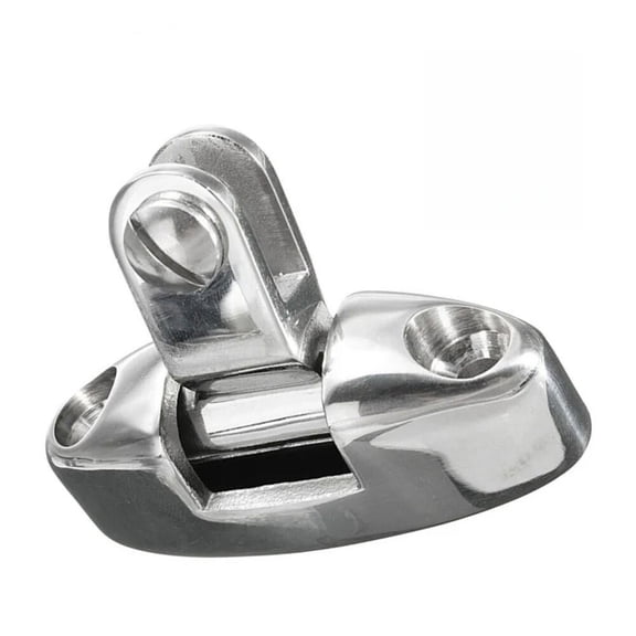 JUANCHENG 316 Stainless Steel Swivel Side Mount Hinge for Bimini Top and Flexible Installation Solution for Boats and Trailers